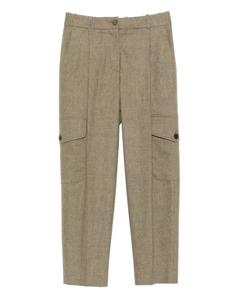 Peserico Hose mit aufgesetzter Tasche - Nude Nude