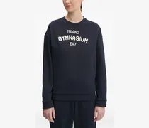 Jogginganzug mit Logo-Stickerei - Blau