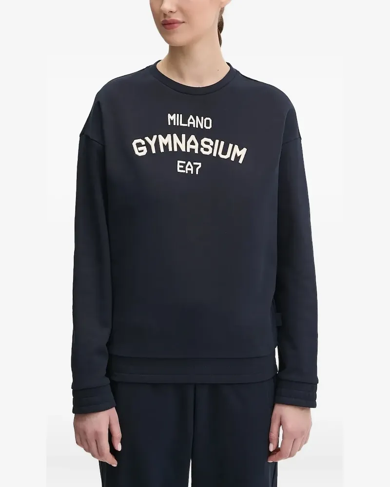 EA7 Jogginganzug mit Logo-Stickerei - Blau Blau