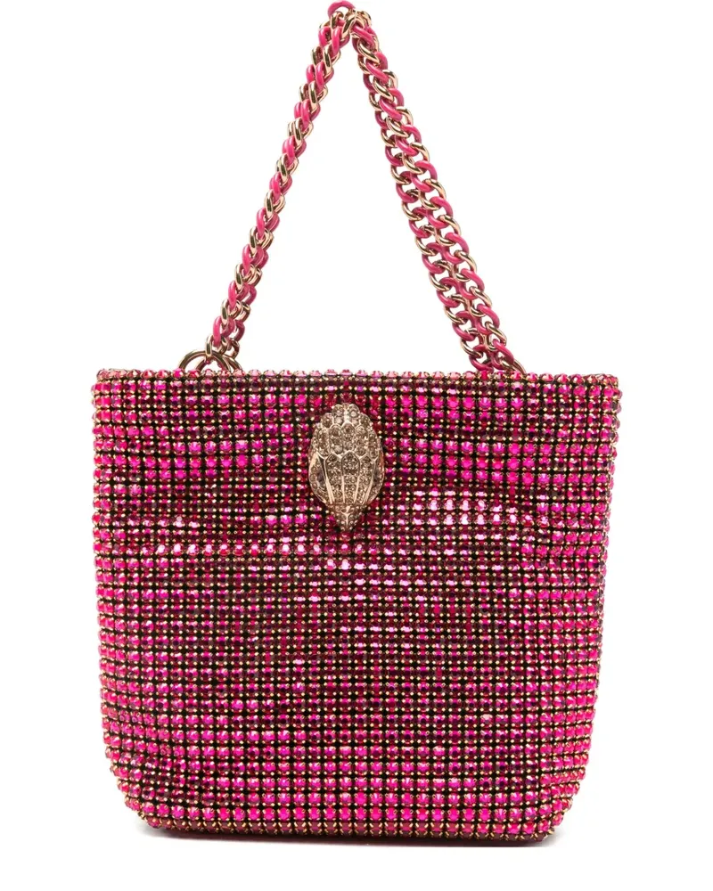 Kurt Geiger crystal-embellished mini bag - Rosa Rosa