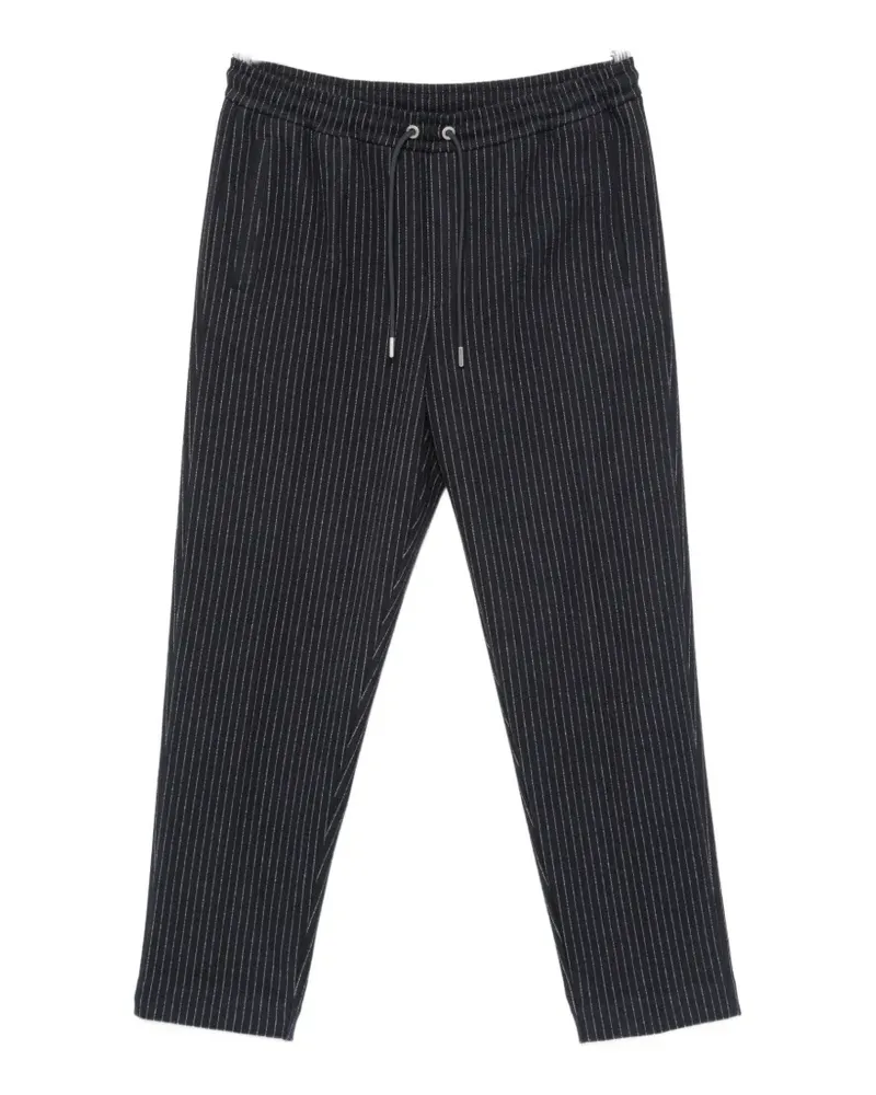 Mackage pinstripe drawstring-waist trousers - Blau Blau