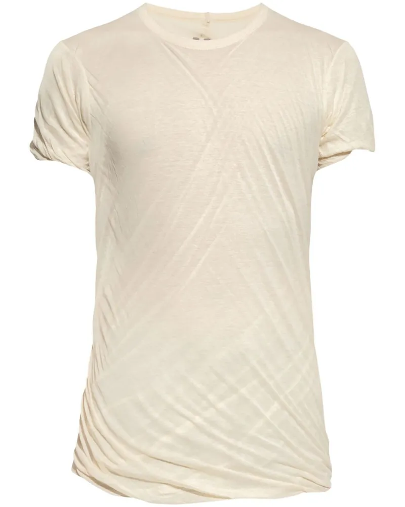 Rick Owens Hollywood T-Shirt - Nude Nude