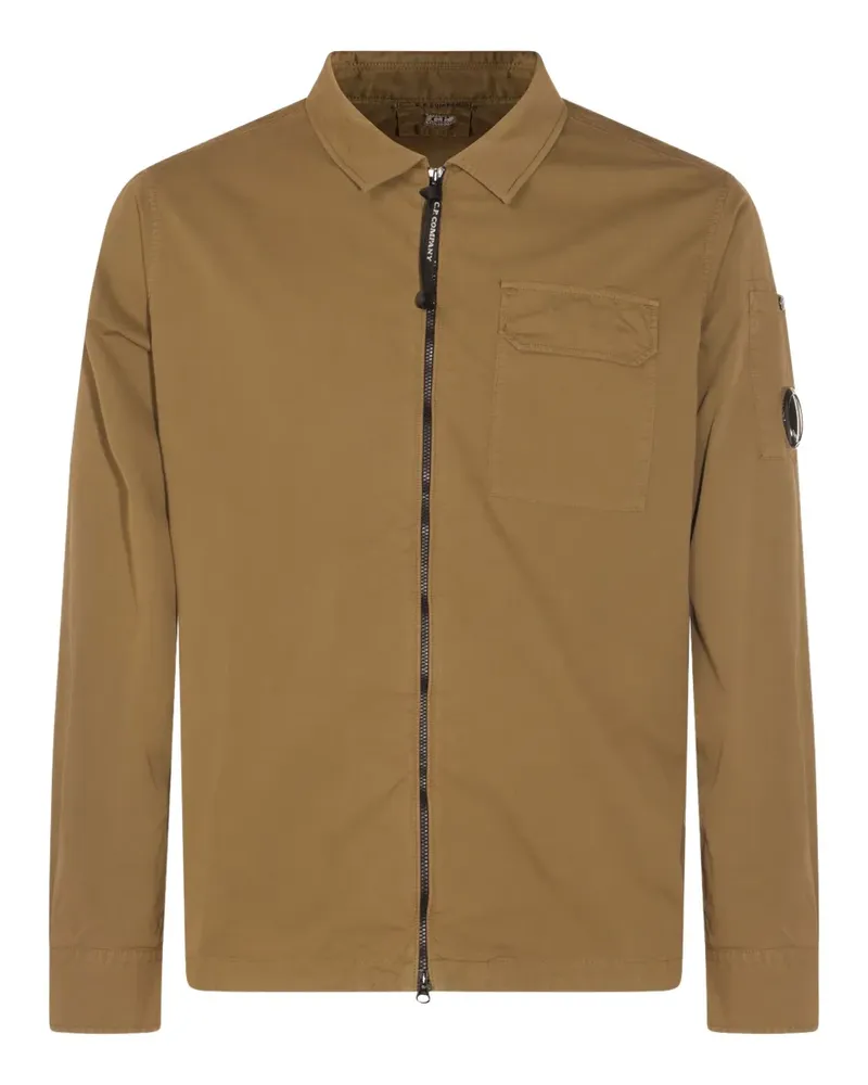 C.P. Company Jacke mit Reißverschluss - Braun Braun