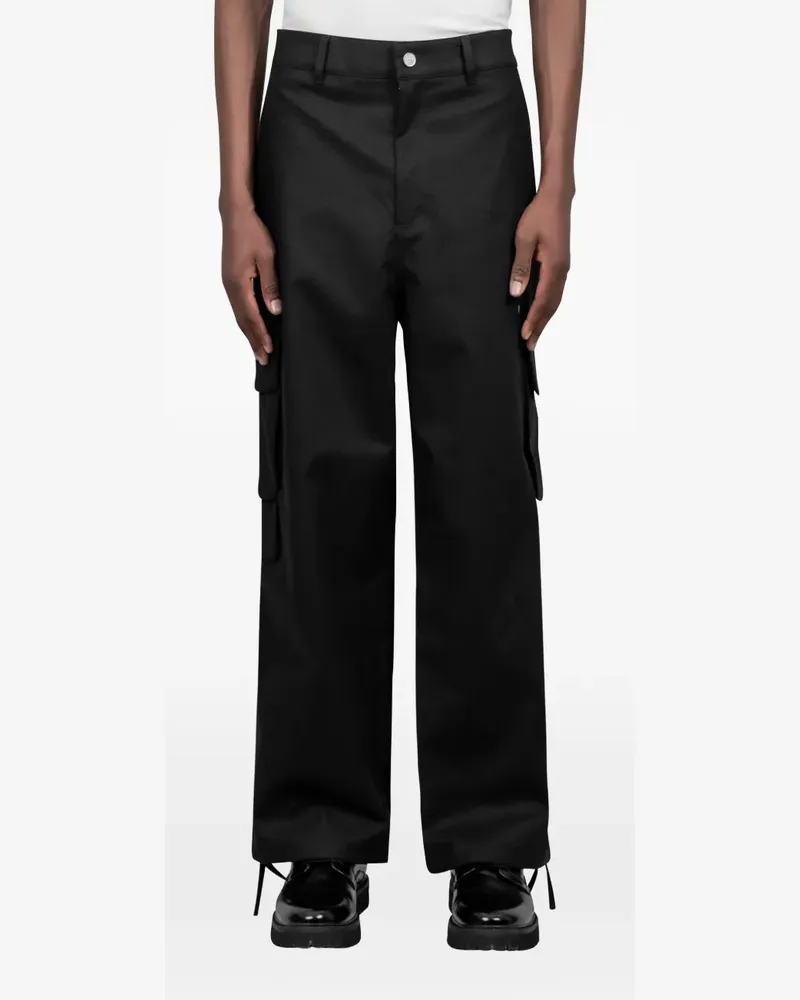 Arte Antwerp button trousers - Schwarz Schwarz