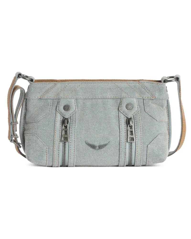 Zadig & Voltaire Sunny Moody Umhängetasche - Blau Blau