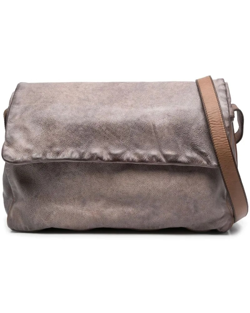 Numero 10 Edmonton Buf Schultertasche - Braun Braun