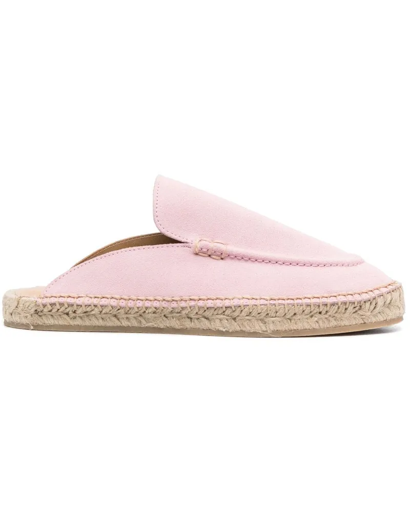 Scarosso Belen Espadrilles aus Wildleder - Rosa Rosa