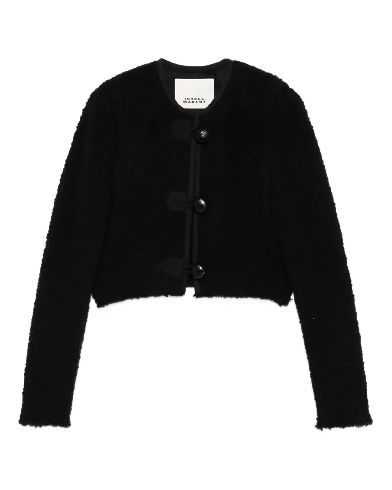 Isabel Marant Gradilia Jacke - Schwarz Schwarz