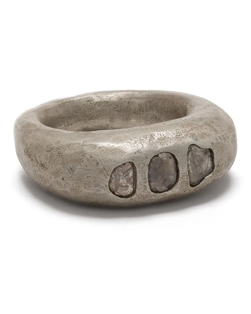 Parts Of Four Ring mit Diamanten - Metallic Metallic