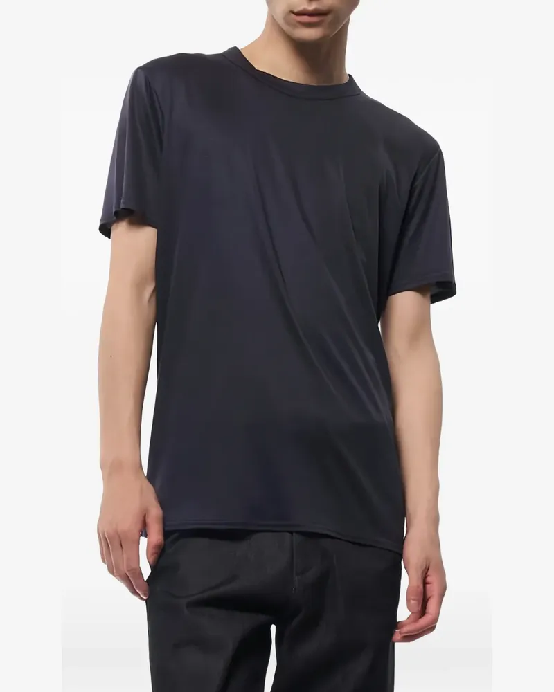 Omar Afridi crew-neck T-shirt - Blau Blau