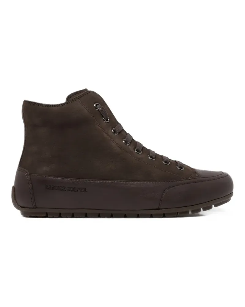Candice Cooper Plus high-top panelled sneakers - Braun Braun