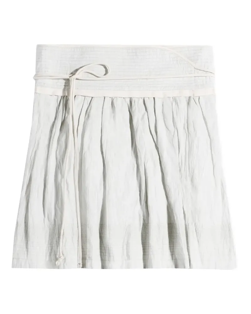 Christophe Lemaire Gewickeltes Hemd mit Knitteroptik - Nude Nude