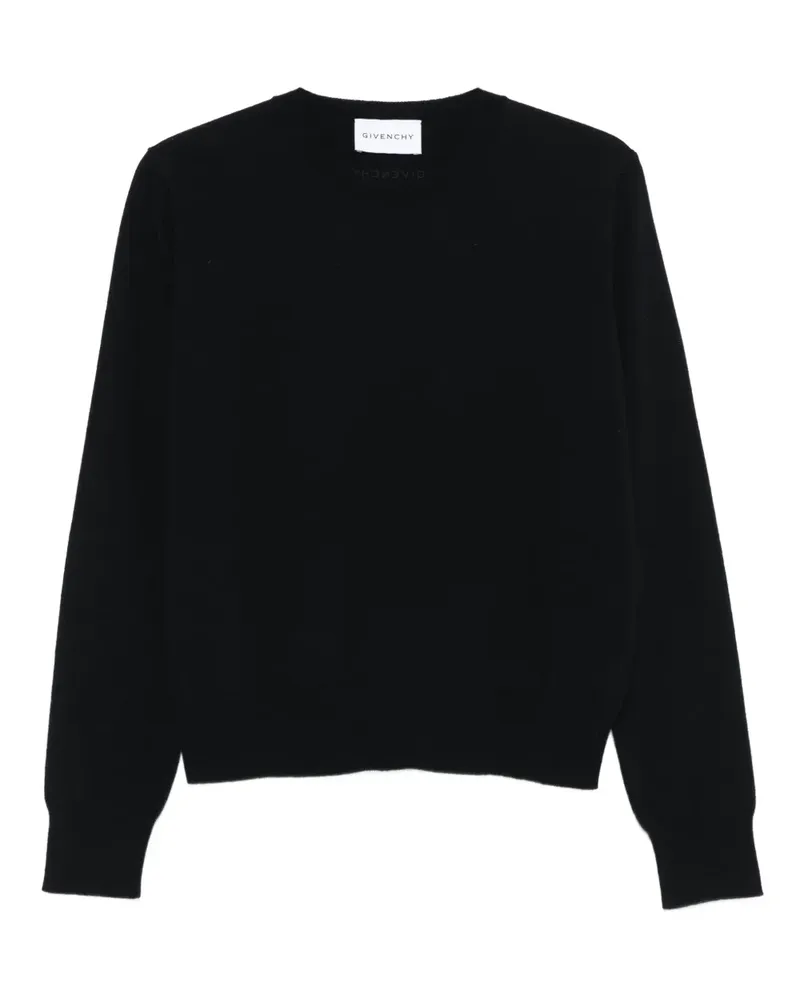 Givenchy Kaschmirpullover mit Rundhalsausschnitt - Schwarz Schwarz