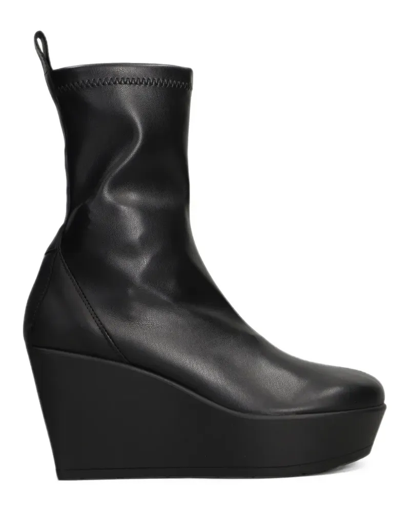 Vic Matié wedge ankle boots - Schwarz Schwarz
