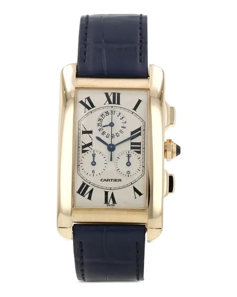 Cartier 2000s Tank Américaine Armbanduhr 45mm - Nude Nude