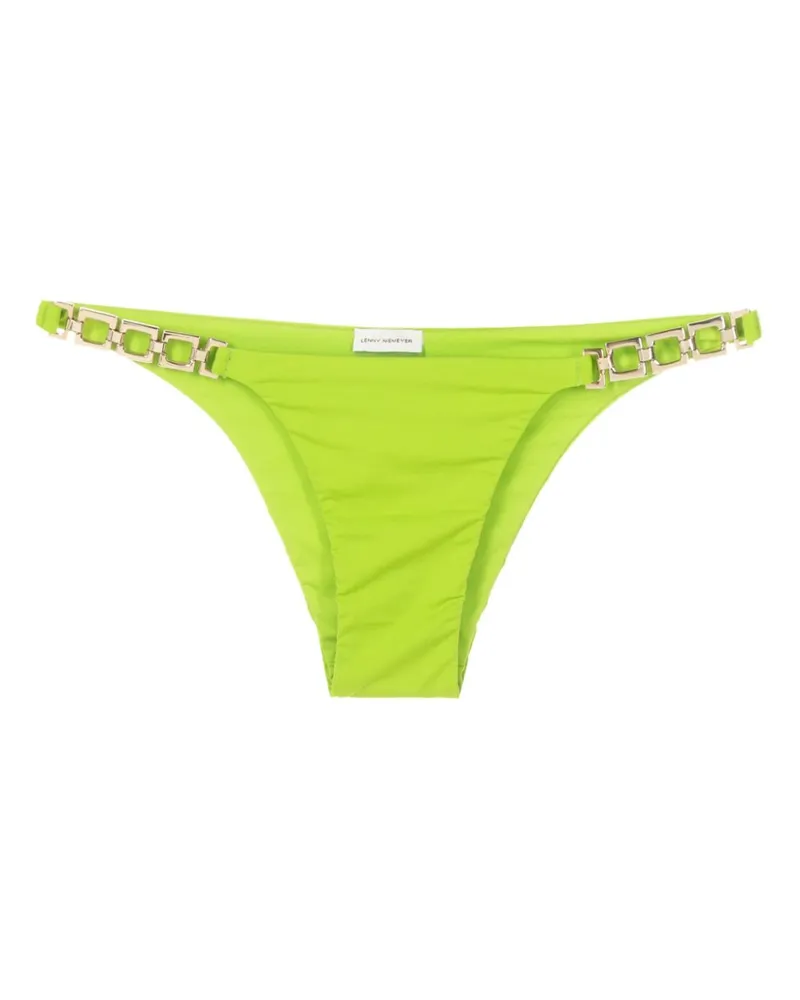 Lenny Niemeyer Bikinihöschen mit Ketten - Grün Grün