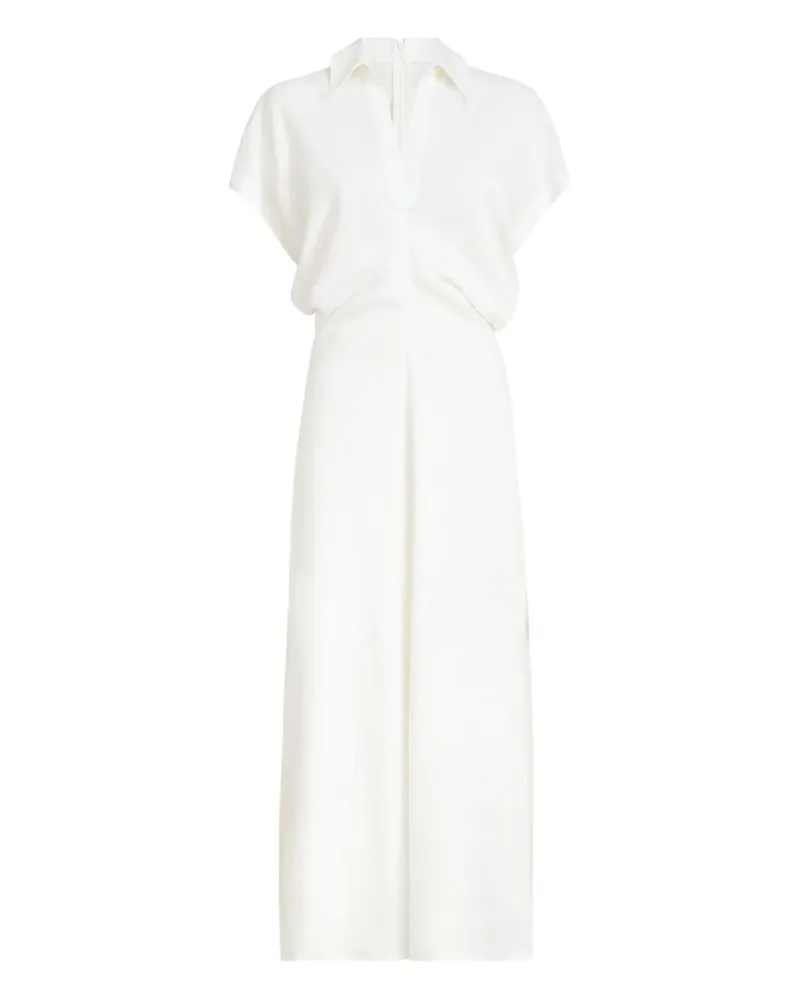 Brunello Cucinelli Maxikleid mit Monili-Detail - Weiß Weiß