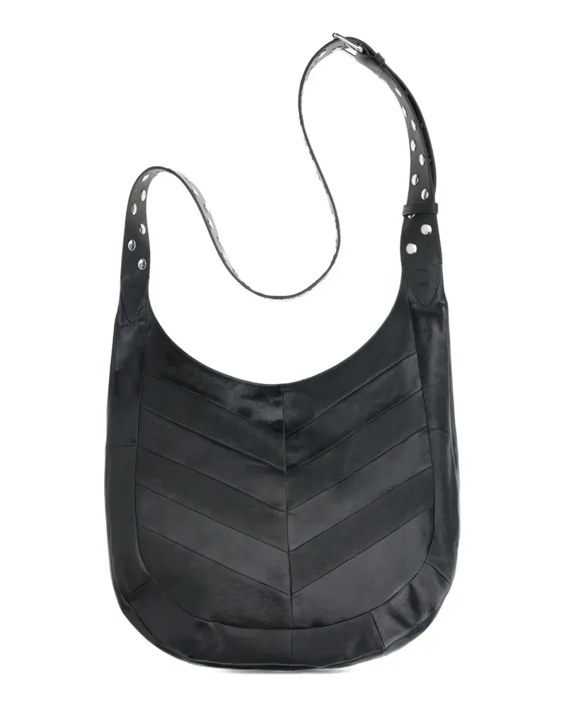 Valentino Garavani Schultertasche mit VLogo - Schwarz Schwarz