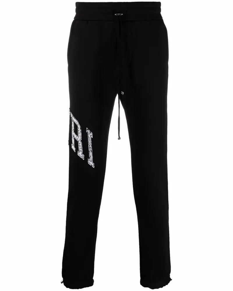 Amiri Jogginghose mit Logo-Print - Schwarz Schwarz