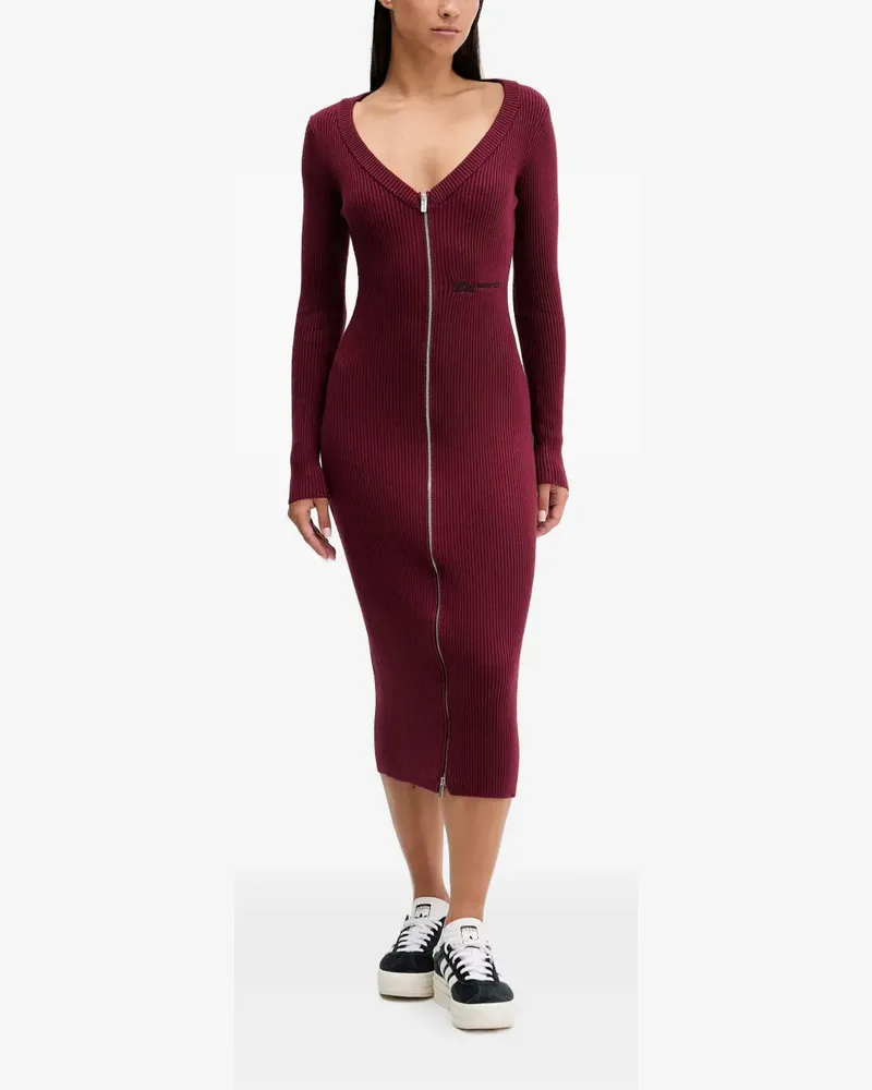 Karl Lagerfeld Gesticktes Kleid - Rot Rot