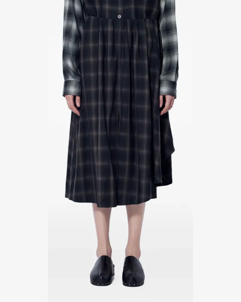 Our Legacy Fan skirt - Schwarz Schwarz