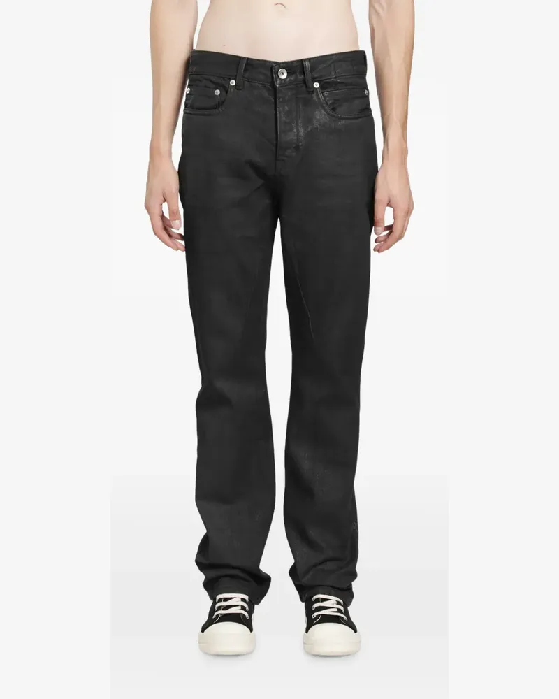 DRKSHDW by Rick Owens Fog Cut Jeans - Schwarz Schwarz