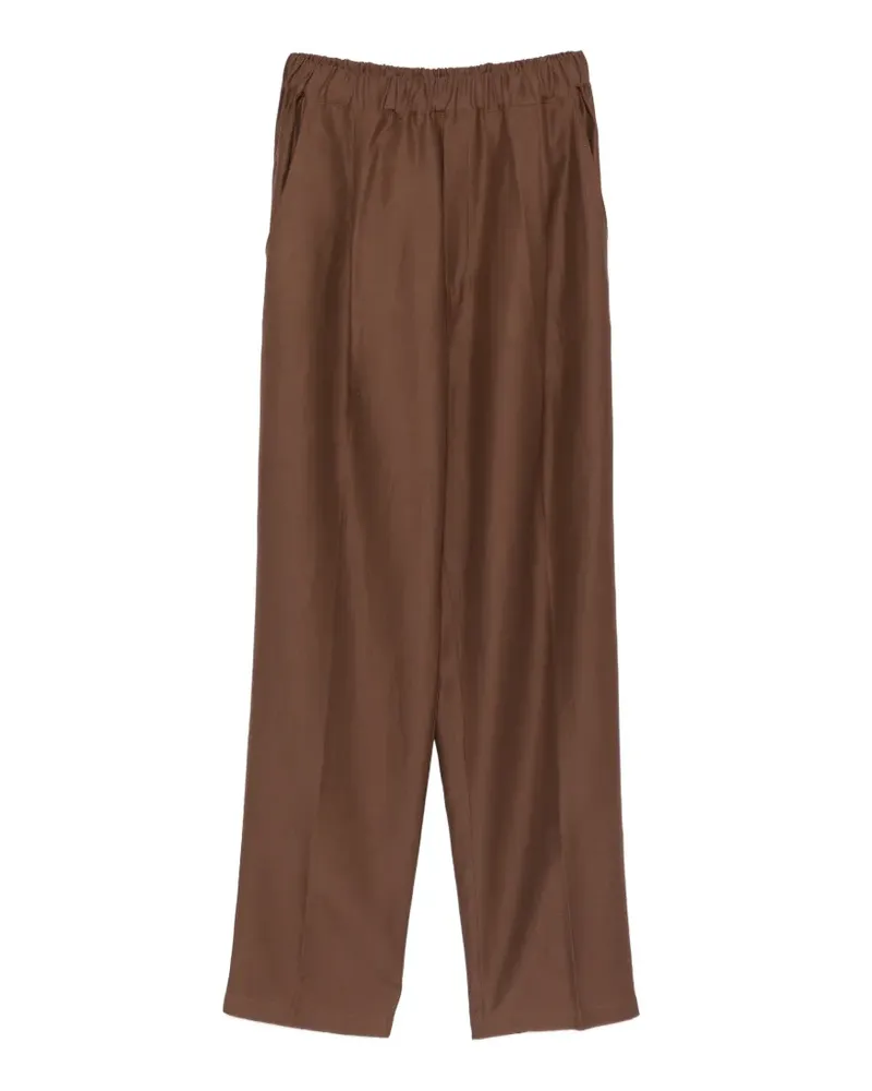 Laneus elasticated trousers - Braun Braun