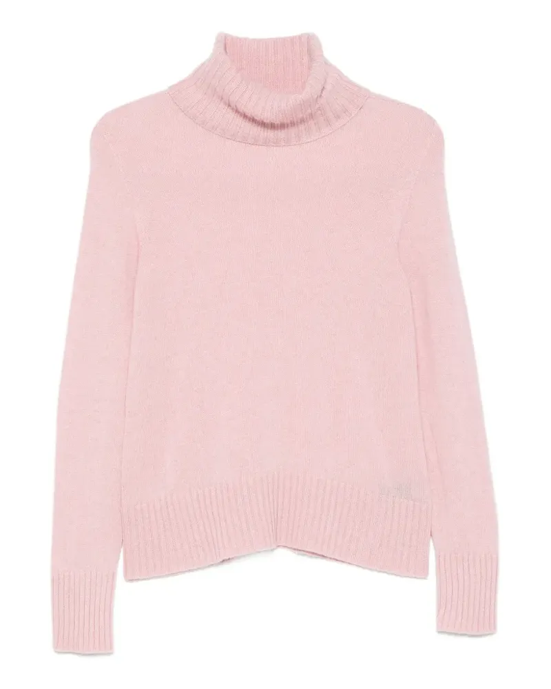 ARAGONA Pullover mit Rollkragen - Rosa Rosa