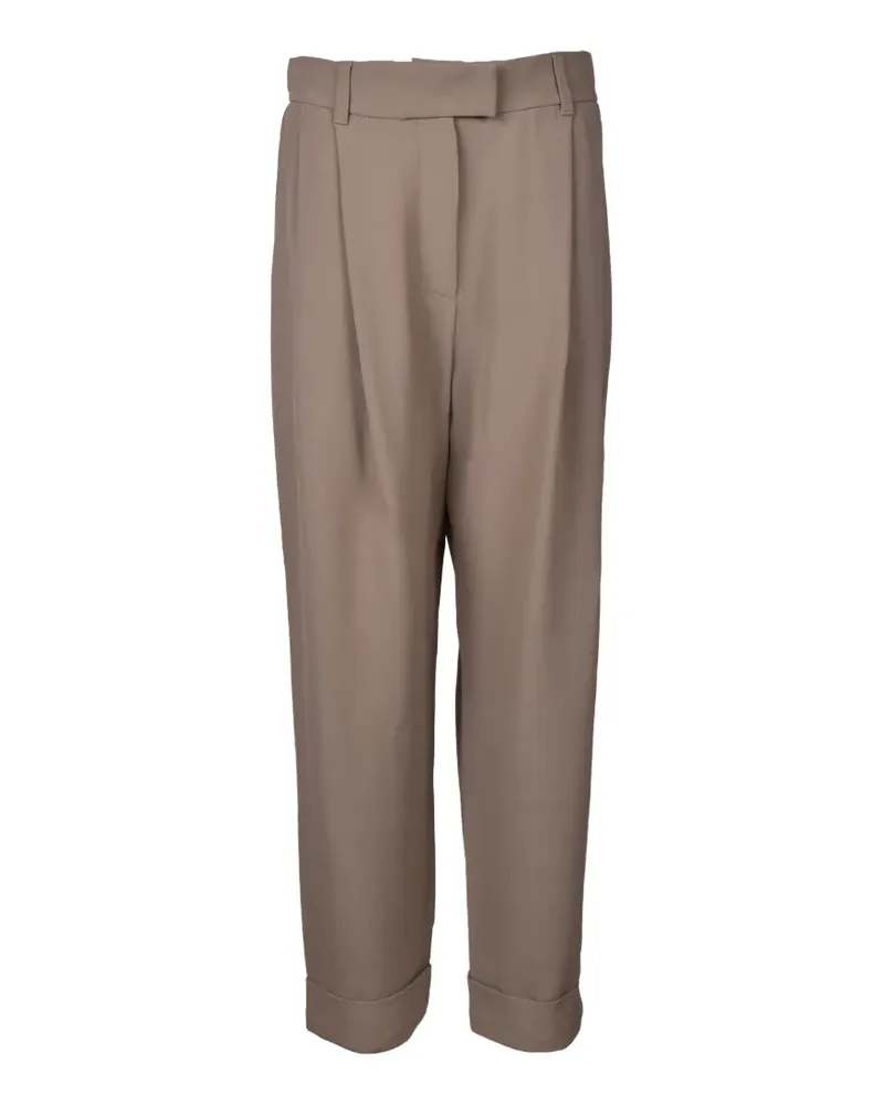 Brunello Cucinelli pleated tailored trousers - Nude Nude