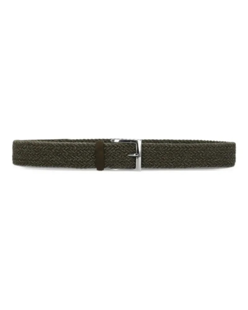 Orciani braided-knit belt - Grün Grün