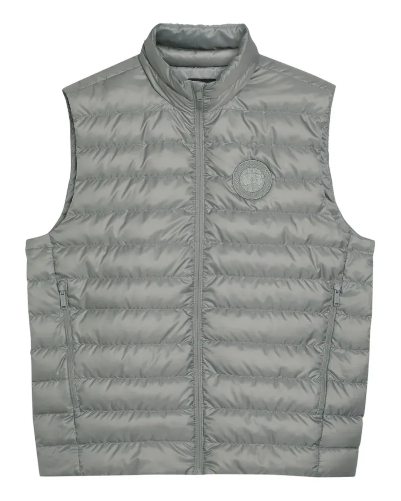 Canada Goose Gefütterte Weste mit Logo-Patch - Schwarz Schwarz