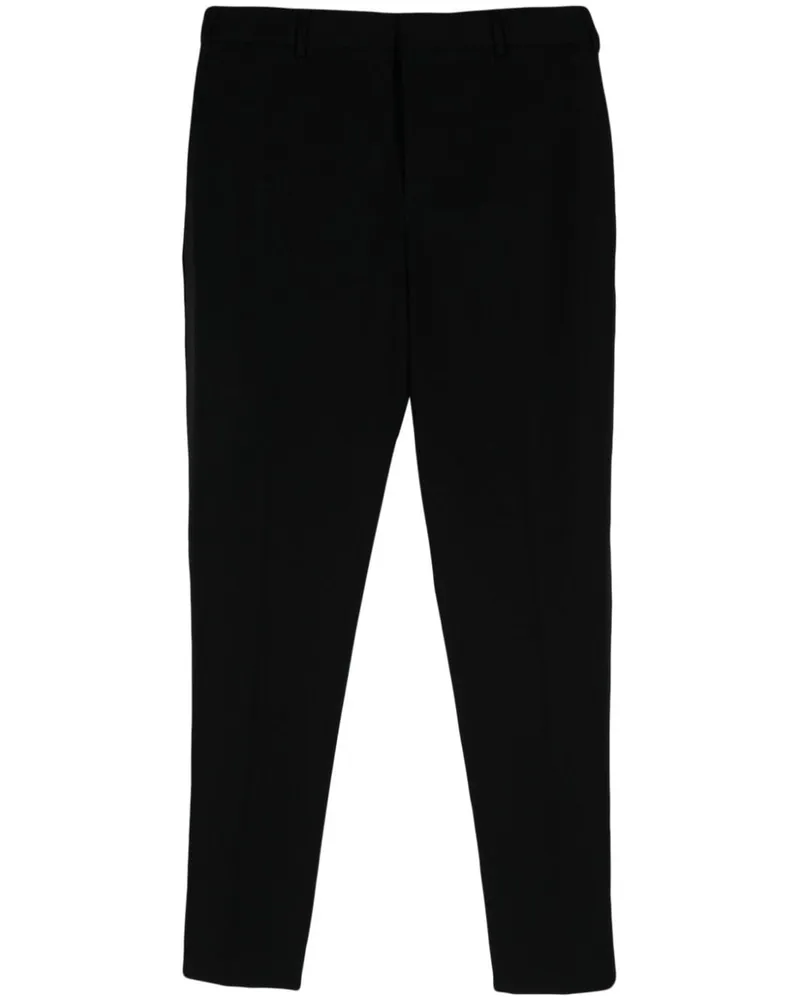 Saint Laurent Hose mit hohem Bund - Schwarz Schwarz