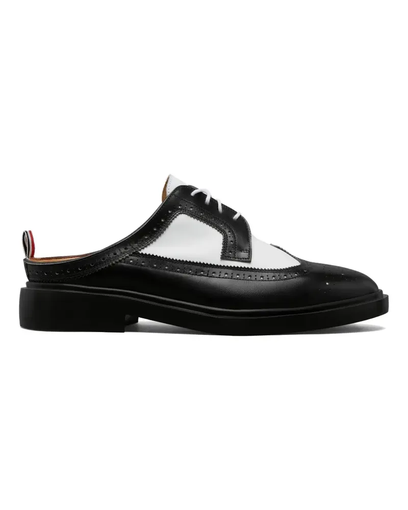 Thom Browne Longwing brogue mules - Schwarz Schwarz