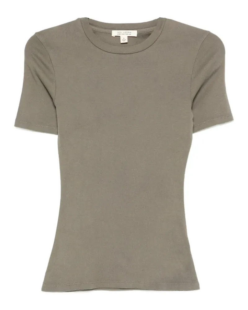 Nili Lotan Elin T-Shirt - Grau Grau