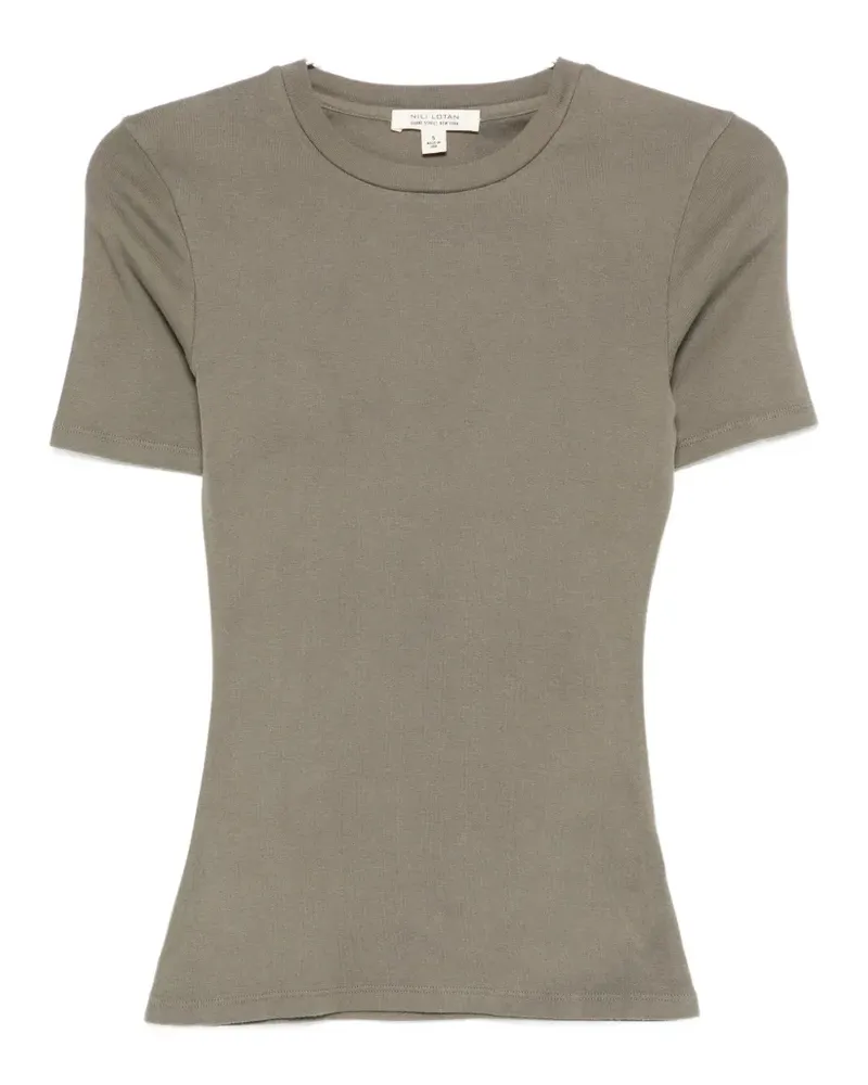 Nili Lotan Elin T-Shirt - Grau Grau