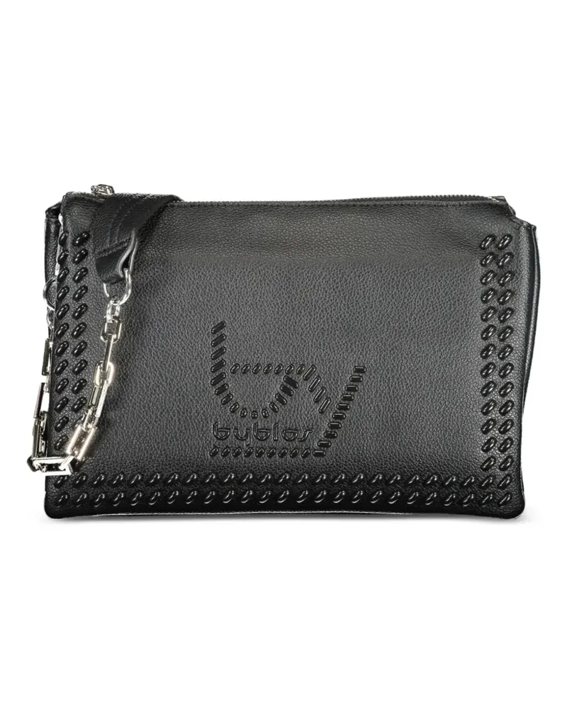 Byblos stud-embellished chain-strap handbag - Schwarz Schwarz