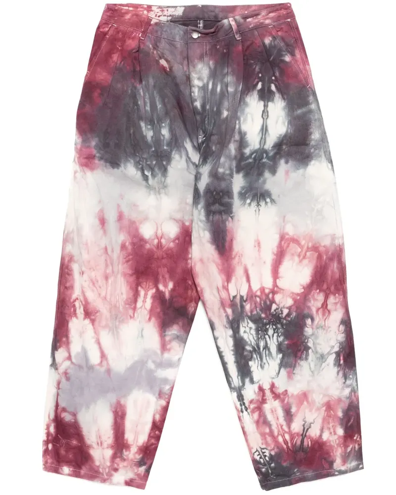 Stain Shade Hose mit Batikmuster - Rosa Rosa