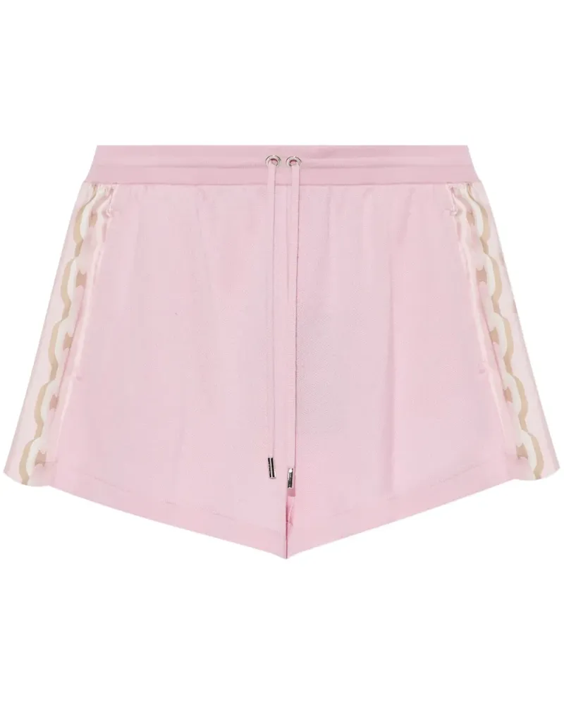 Versace Shorts mit Kettendetail - Rosa Rosa