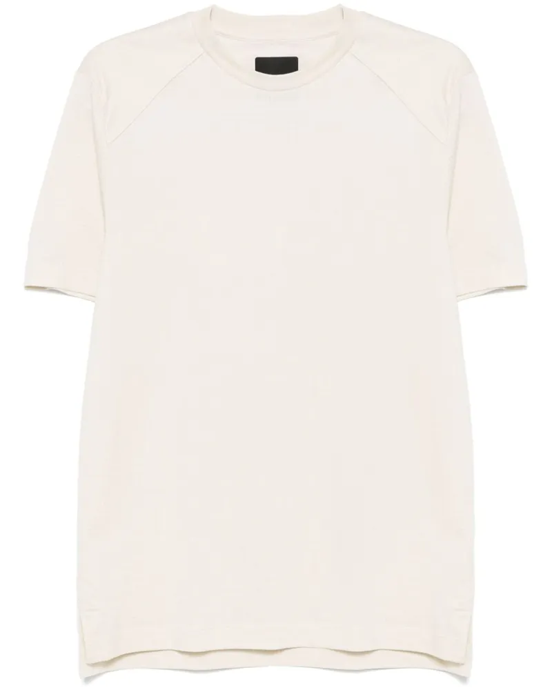 HUGO BOSS T-Shirt aus Ripstop - Nude Nude