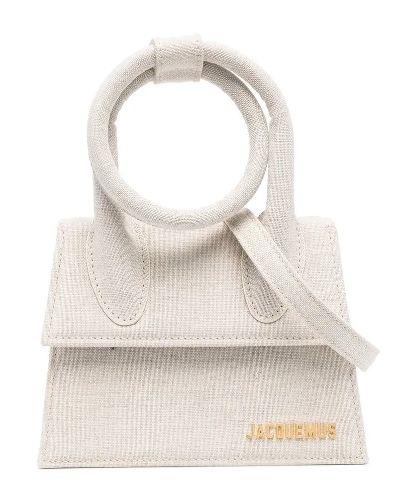 Jacquemus Le Chiquito Noeud Handtasche - Nude Nude