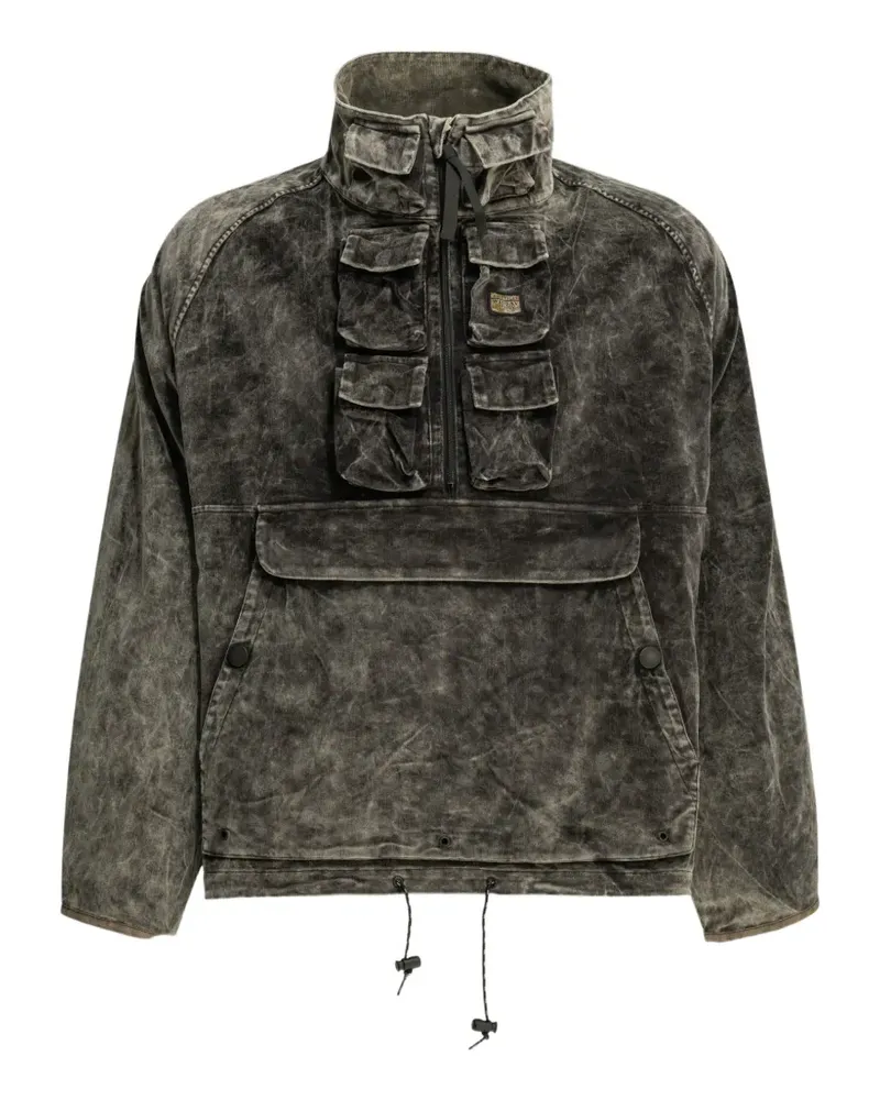 KAPITAL Jacke mit mehreren Taschen - Schwarz Schwarz