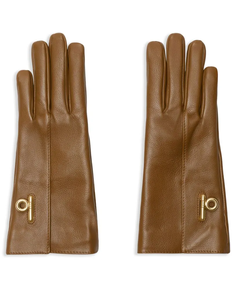 Burberry Handschuhe aus Leder - Braun Braun