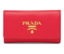 Portemonnaie aus Leder - Rot