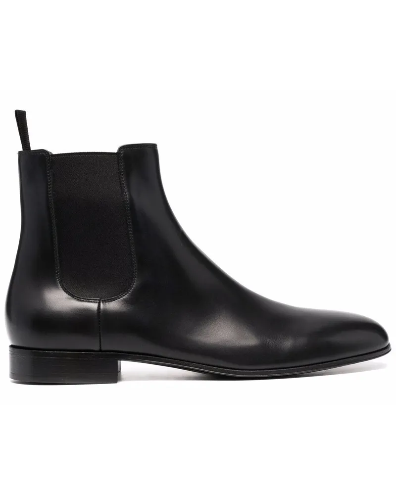 Gianvito Rossi Klassische Chelsea-Boots Schwarz