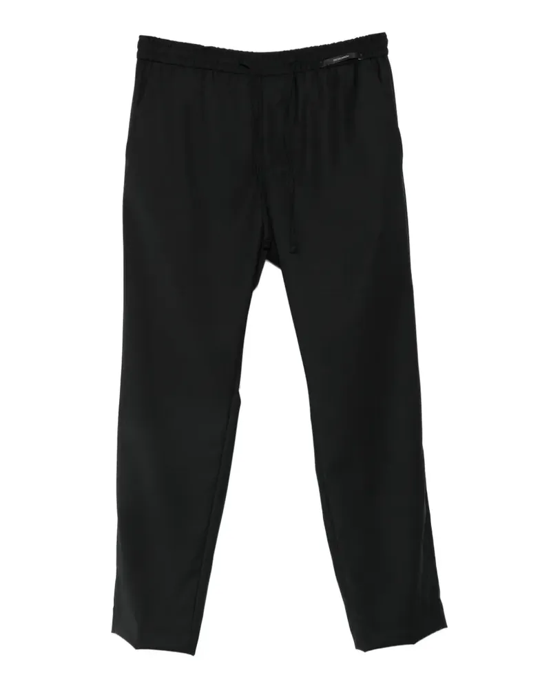 MICHAEL COAL MC Adam drawstring-waistband trousers - Schwarz Schwarz