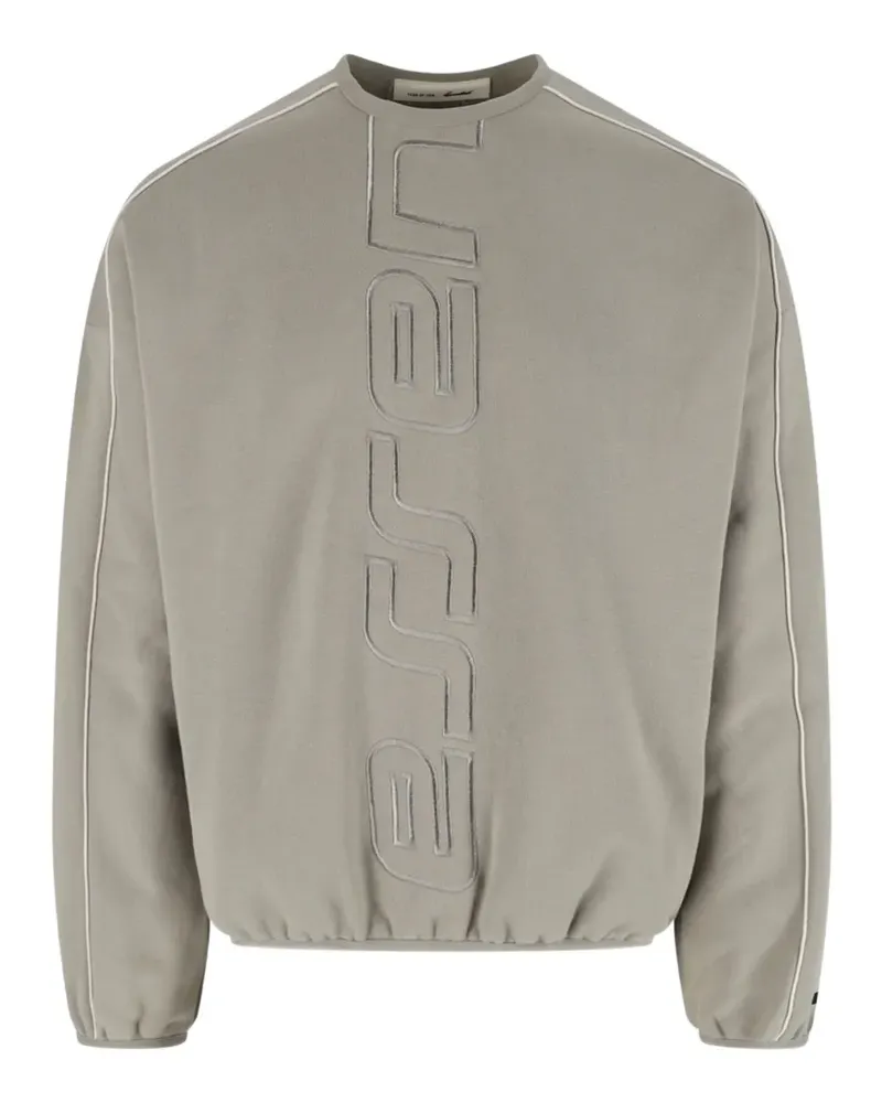 Fear of God Active Trace logo-embossed sweatshirt - Nude Nude