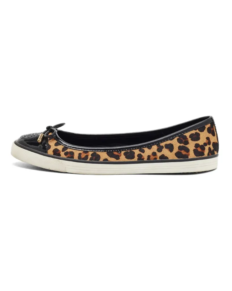 Tory Burch Skyler Ballerinas mit Leopardenprint - Braun Braun