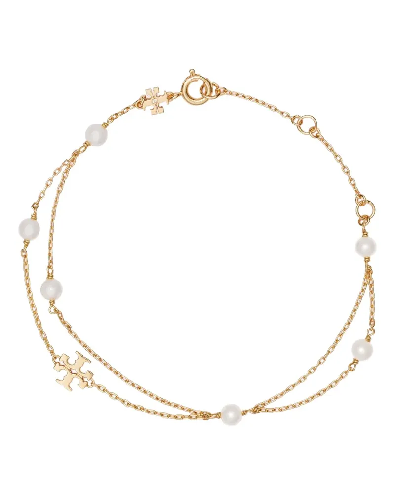 Tory Burch Moondance Perlenarmband im Layering-Look - Gold Gold