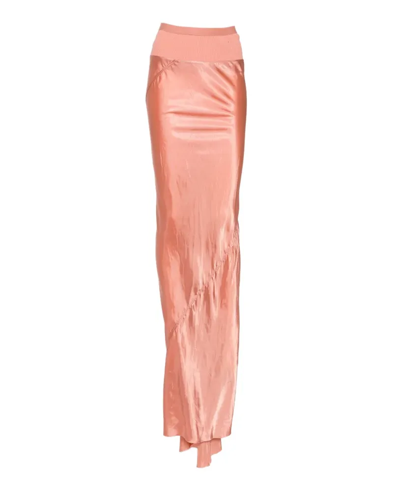 Rick Owens Slim Long Coda skirt - Orange Orange