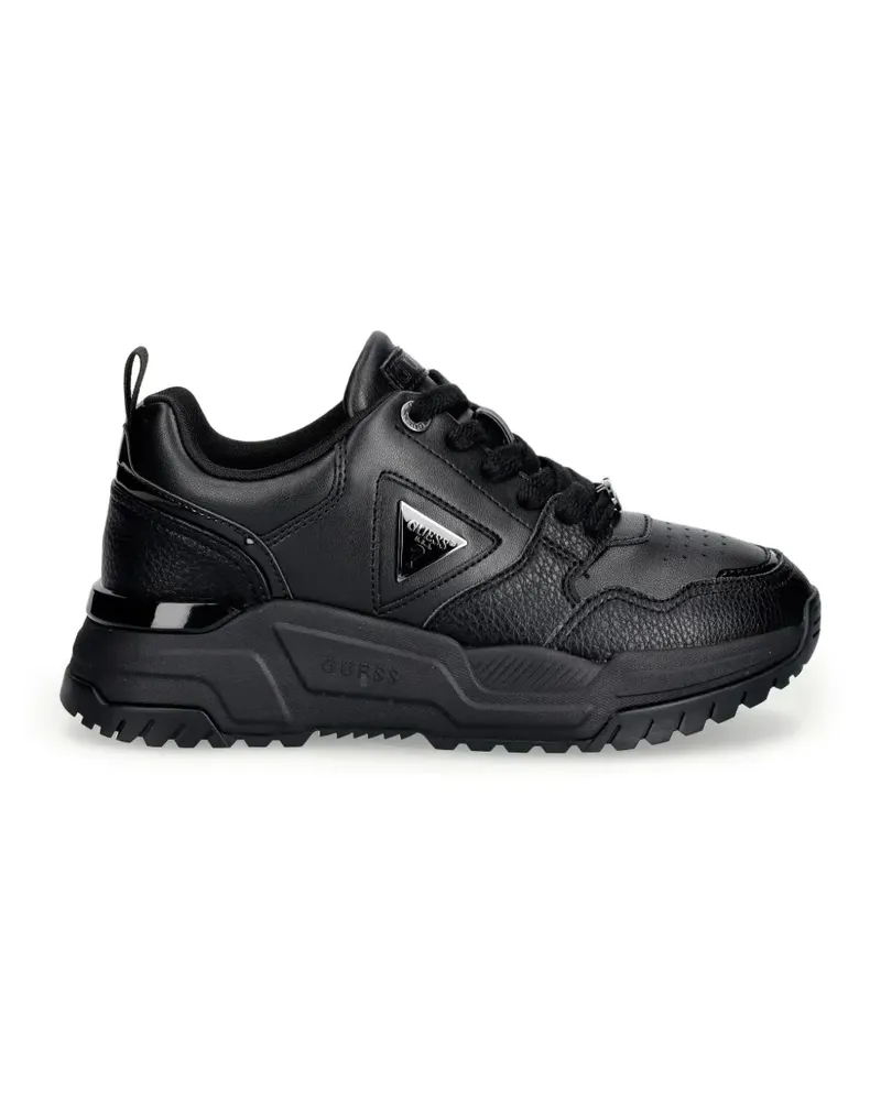 Guess Helada Sneakers mit Einsätzen und Logoplakette - Schwarz Schwarz